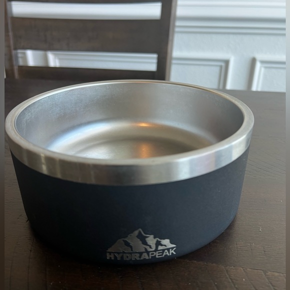HydraPeak Stainless Steel Dog Bowl 4 Cup - Picture 1 of 4